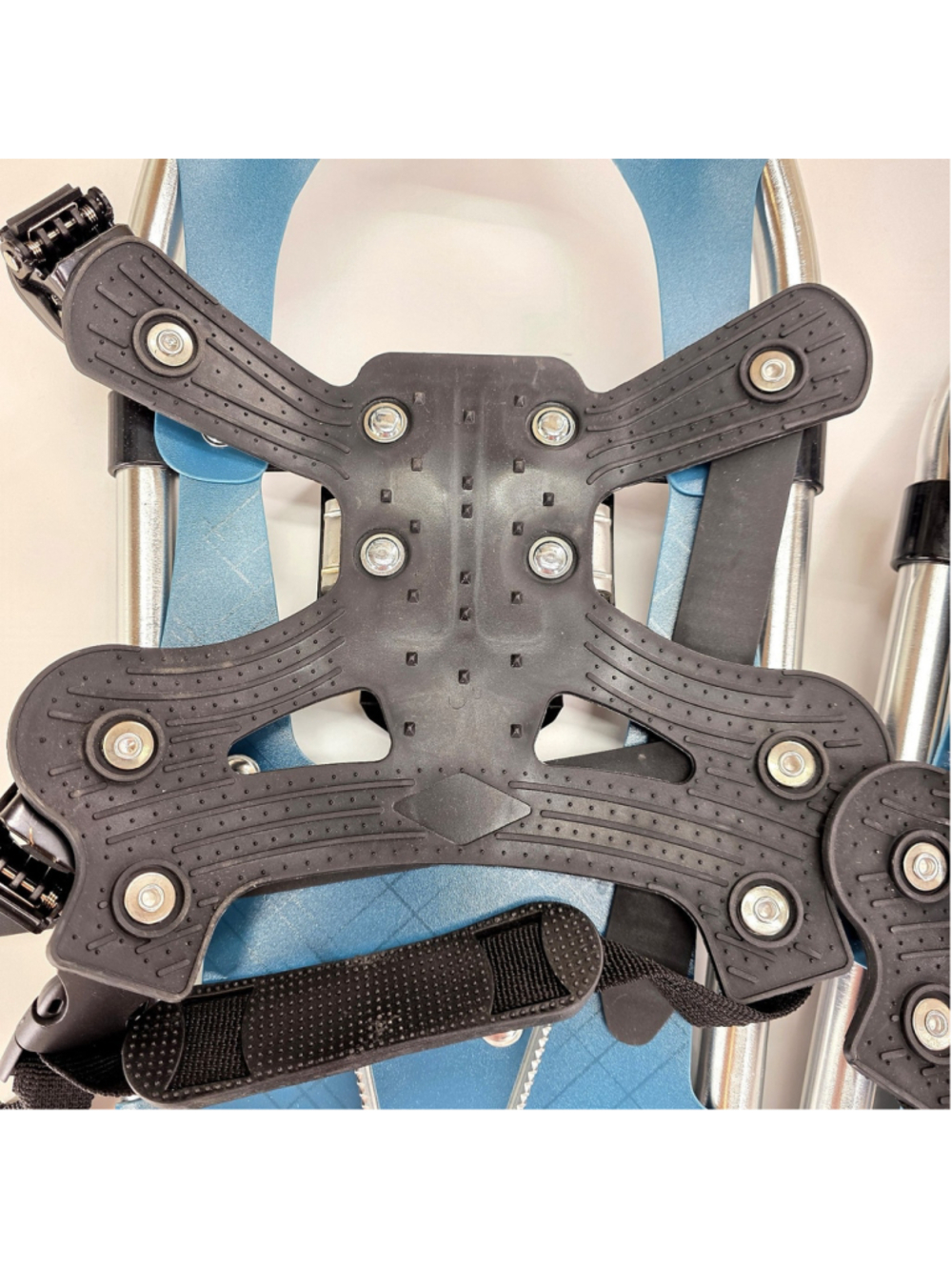 Gpeng X21 Snowshoes 21” 70-150 lb Teal Aluminum Winter Hiking Traction Bag - Picture 11 of 12